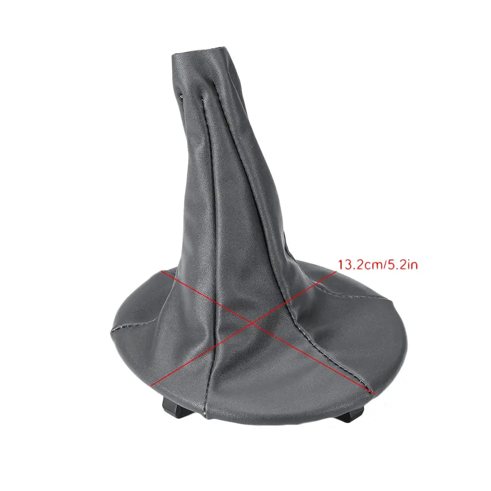 Car Pu Leather Gear Gaiter Gaitor Shift Collar Boot Dust Cover For Fiat 500 500c Panda 2003 - 2006 2007 2008 2009 2010 2011 2012 by InterCyprus Trading Ltd