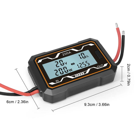 New RC Watt Meter 100A 150A 200A RC High Precision Current Power Analyzer & Watt Meter W/ Backlight LCD For Rc Drone Rc Model by InterCyprus Trading Ltd