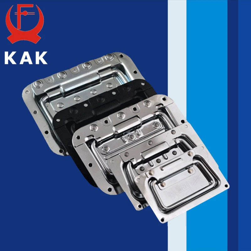 KAK Stainless Steel Chrome Plated Container Box Handles