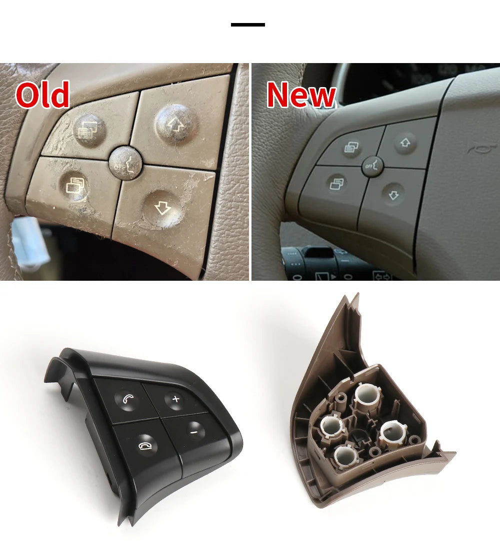 For Mercedes W164 W245 W251 Steering Wheel Switch Control Buttons Car Multi-function Switch Buttons For Benz GL ML R B Class by InterCyprus Trading Ltd