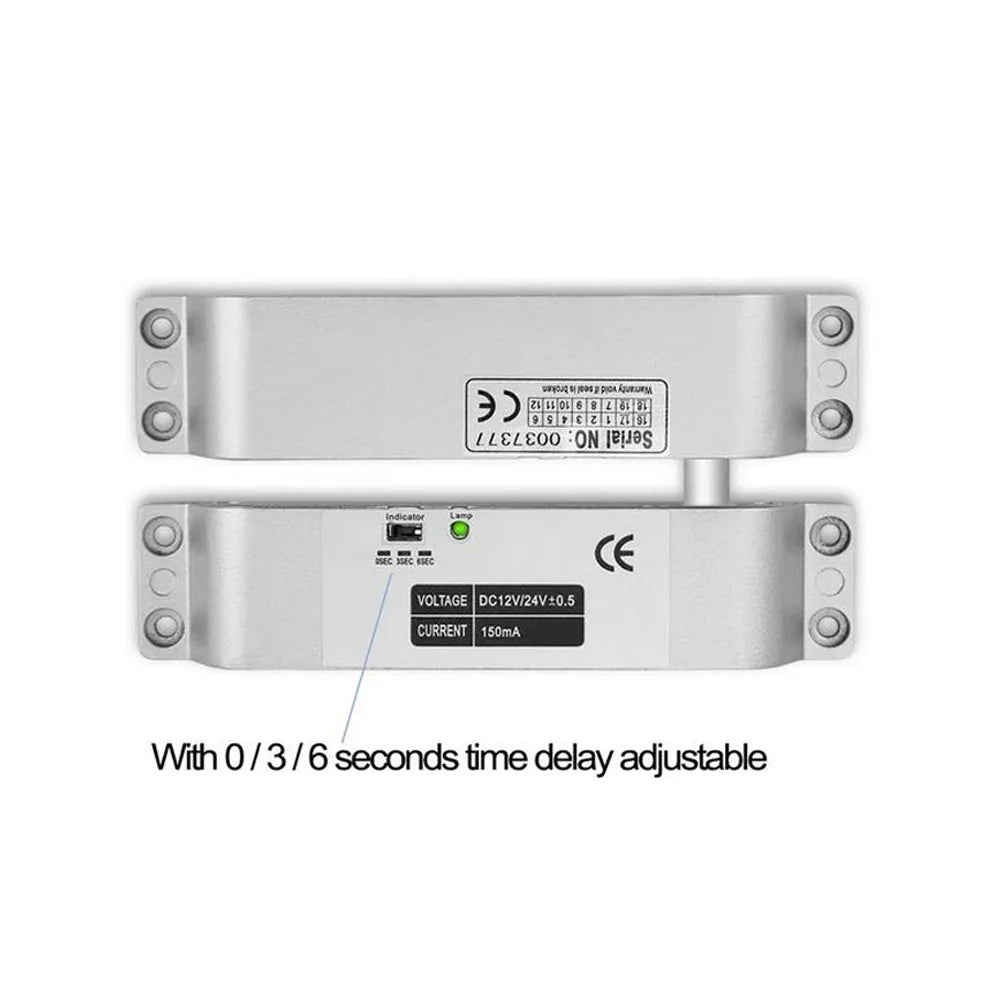 LK02 Electric Mortise Lock &ndash; Time Delay Access Control
