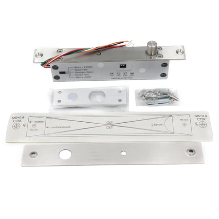 F160B &ndash; NC NO Fail Safe Electronic Mortise Lock Time Delay