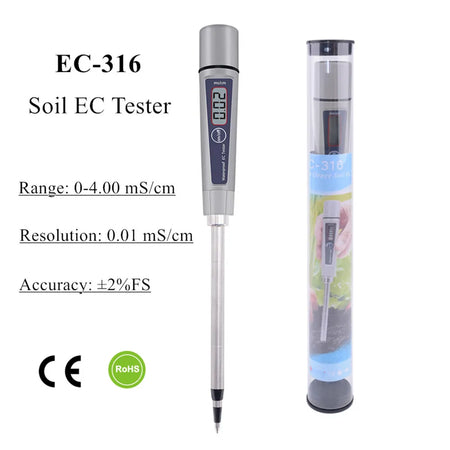 EC-316 Soil EC Tester - Digital ATC Conductivity Meter Default Title