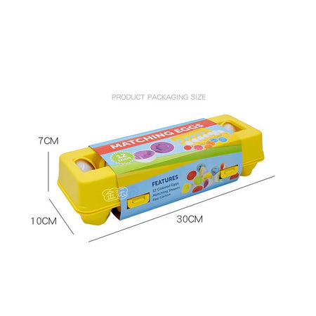 Montessori Egg Toys &ndash; Geometric Shapes Alphabet Puzzle Fun