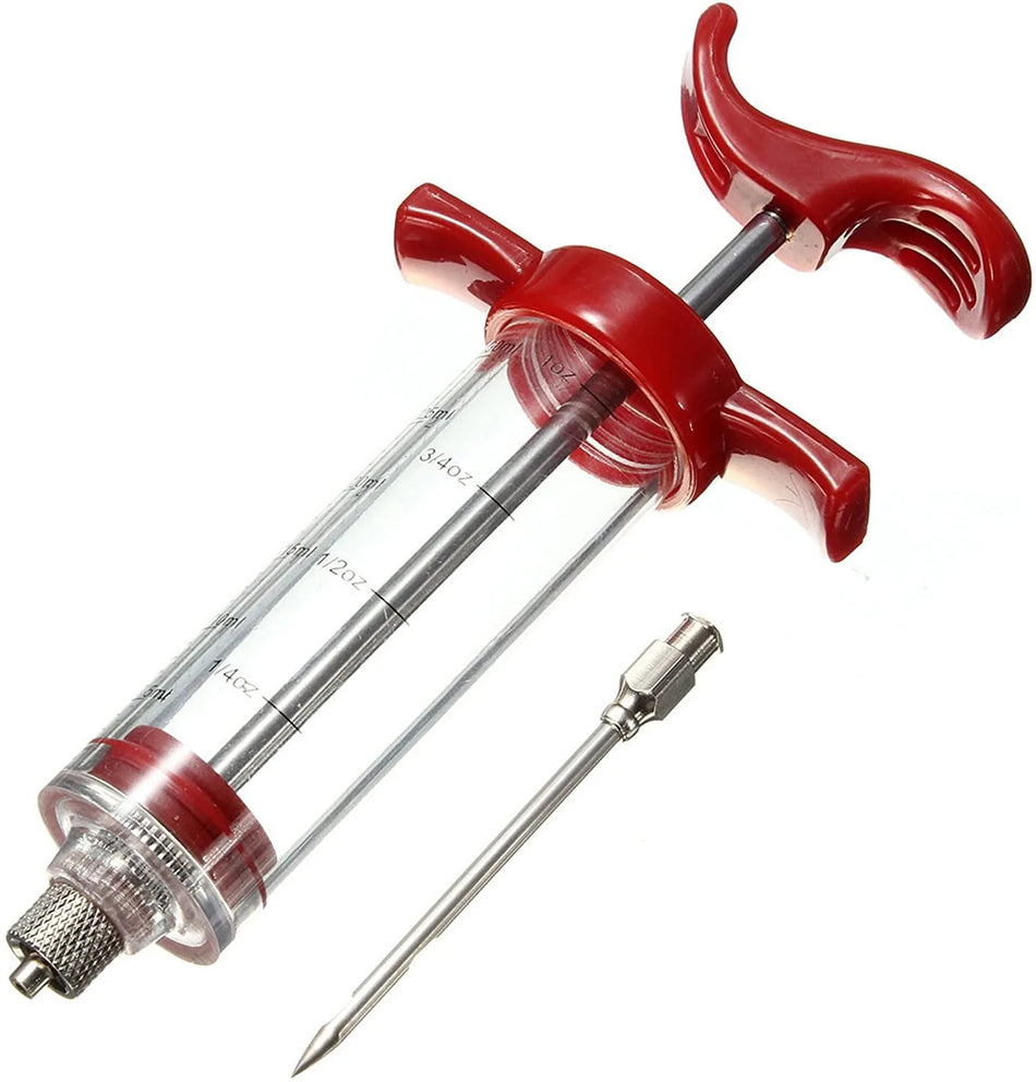 NoEnName_Null BBQ Syringe - Barbecue Marinade Injector Tool