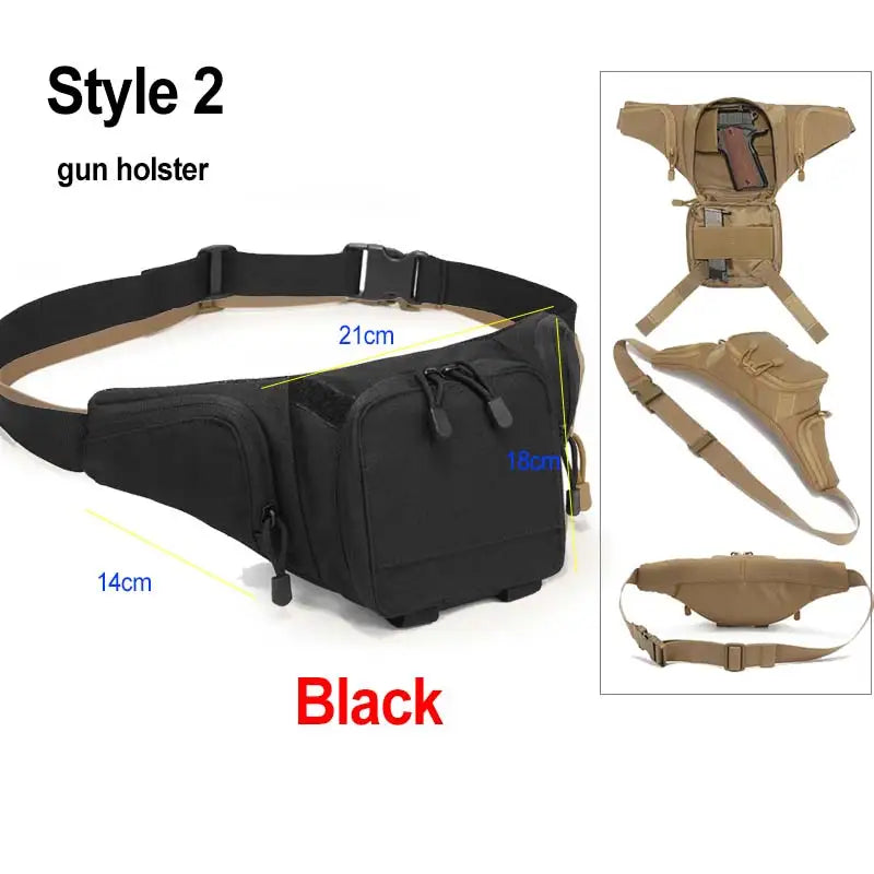 Hunting Waist Gun Holster Bag &ndash; Compact Carry For Hunting