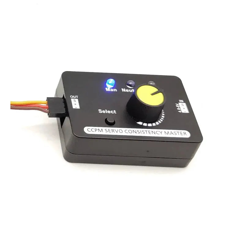 Multi Servo Tester 3CH ECS Consistency Speed Controler Power Channel CCPM Meter Master Checker RC Drone Helicopter RC Hobby by InterCyprus Trading Ltd