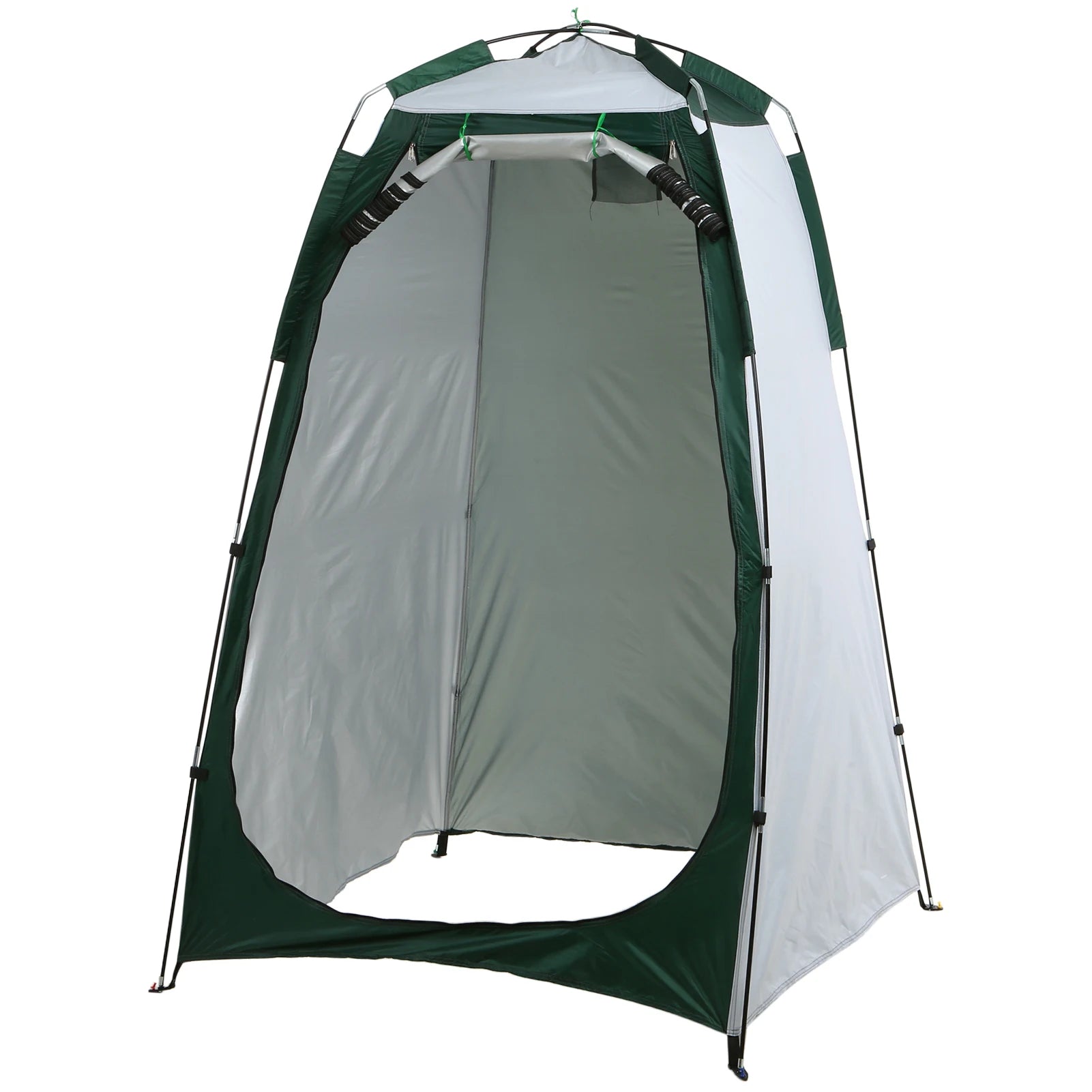 Portable Privacy Tent for Camping: Beach Shower, Toilet, and Changing Room Shelter with UV Protection Green