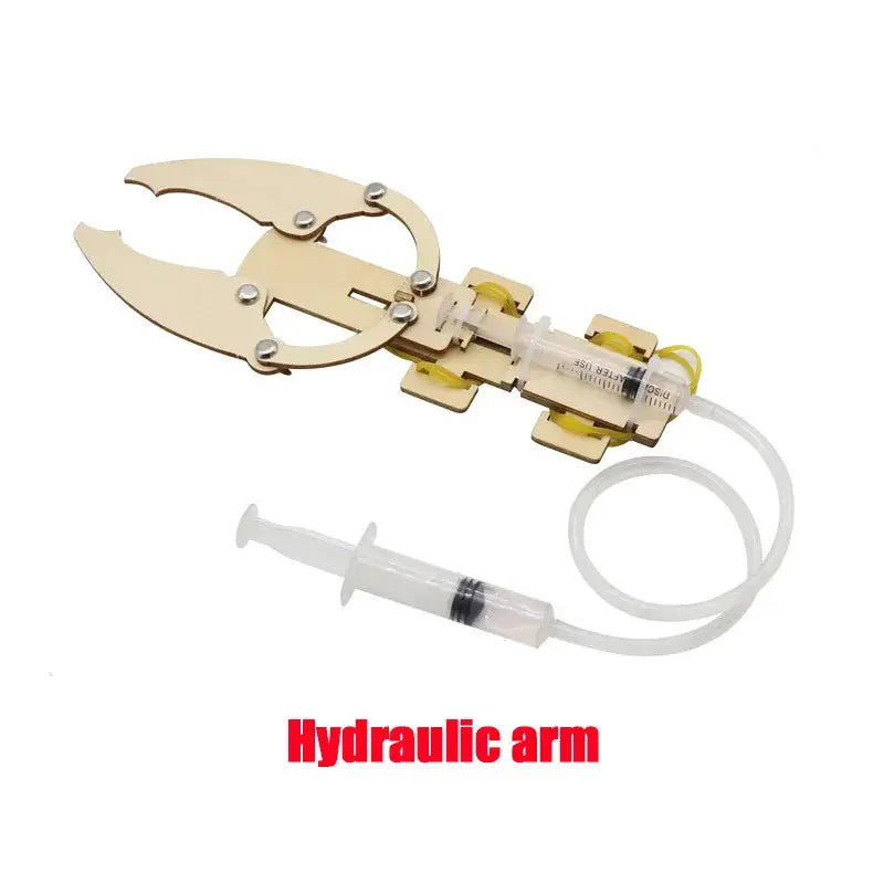 Hydraulic Excavator DIY Student Technology Small Production Science and Education Toy Model Science Experiment Toy by InterCyprus Trading Ltd
