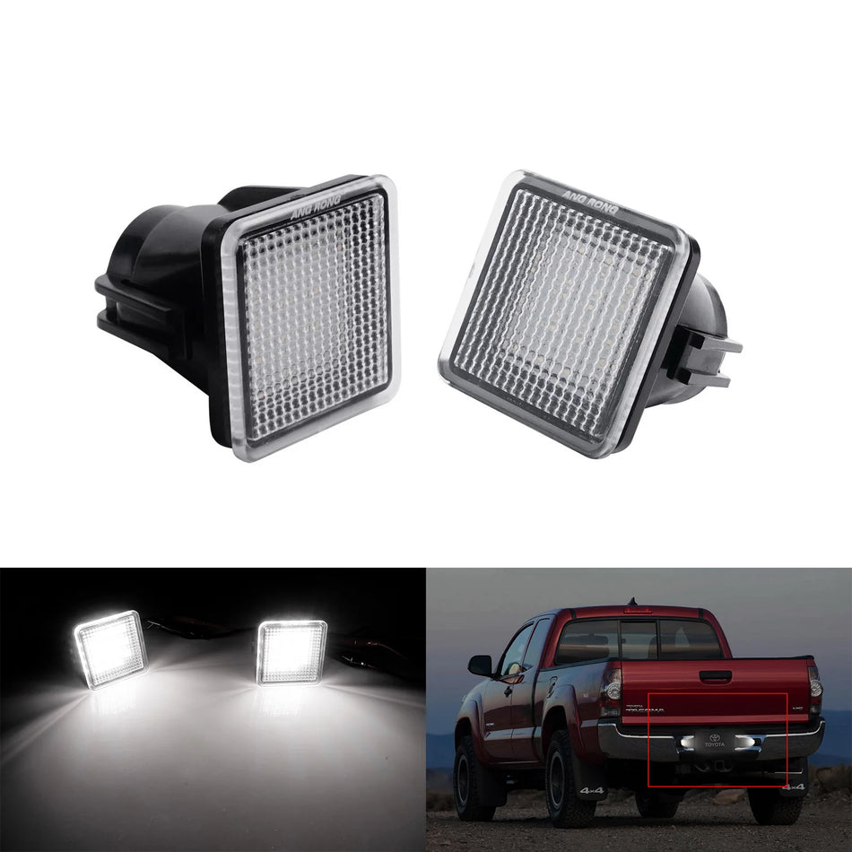 LED-Nummernschildlampen Weiß für Toyota Tundra Tacoma 2014-2019