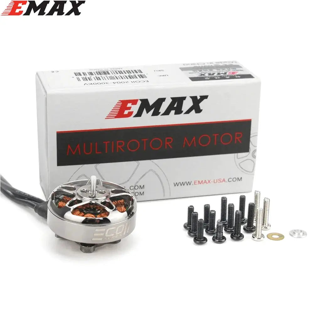 4pcs Emax ECO II Series 2004 1600KV 2000KV 2400KV 3000KV Brushless Motor4S-6S Lipo Battery for RC Drone FPV Racing by InterCyprus Trading Ltd