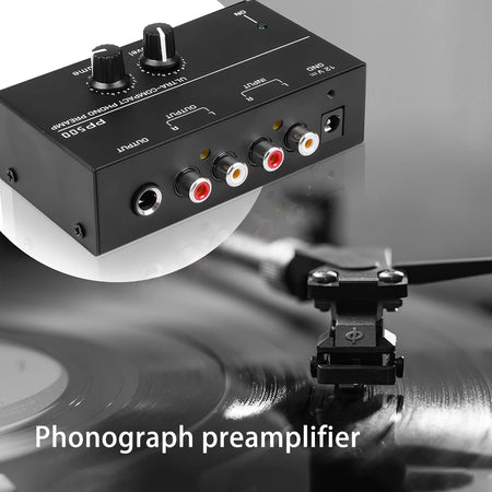 Phono Preamp Preamplifier &ndash; Level Volume Control For LP