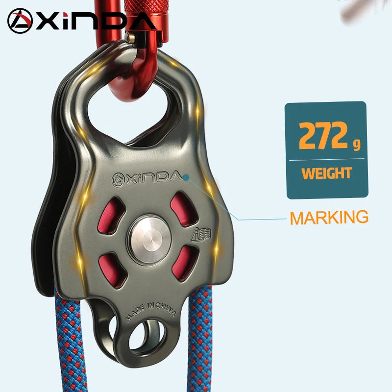 XINDA H-PU02 Pulley - High Strength 36kN Breaking Load