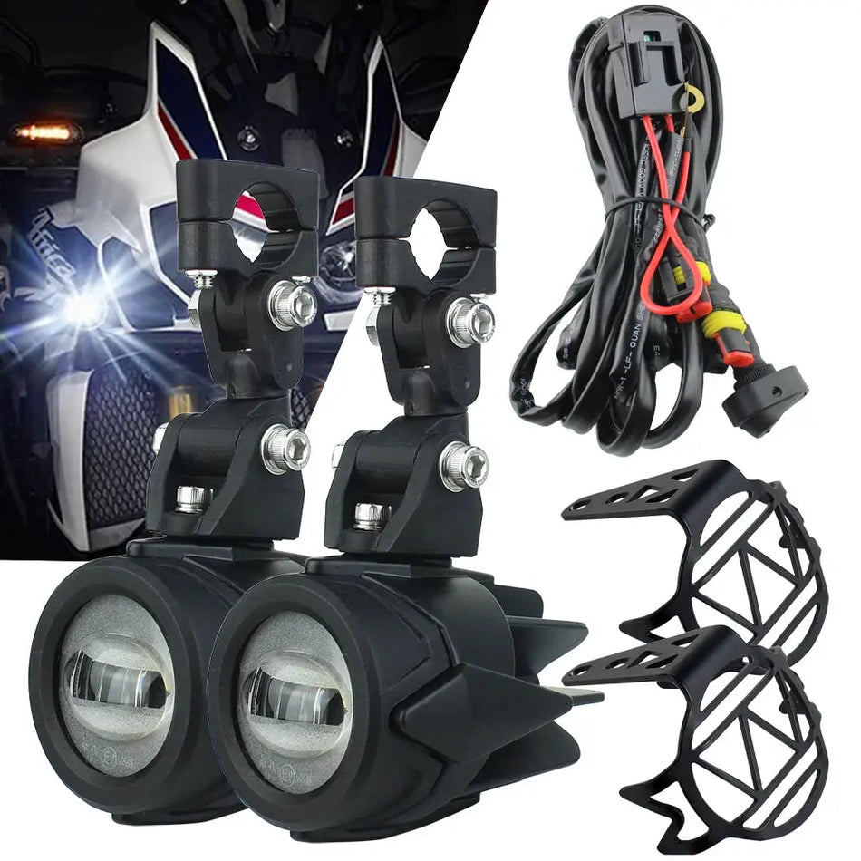 Lumini Auxiliare LED 40W 6000K pentru BMW R1200GS F800GS