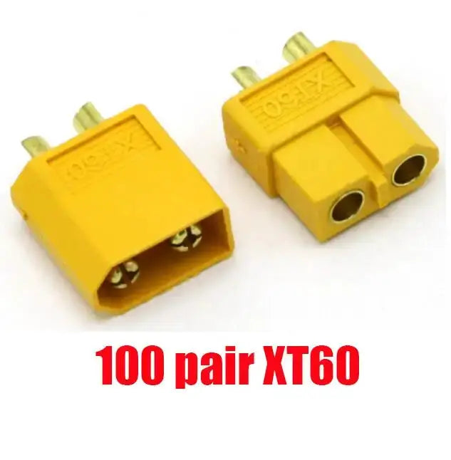 100 Pair High Quality XT60 XT-60 XT 60 XT30 XT90 Plug Male Female Bullet Connectors Plugs For RC Lipo Battery Wholesale Dropship by InterCyprus Trading Ltd