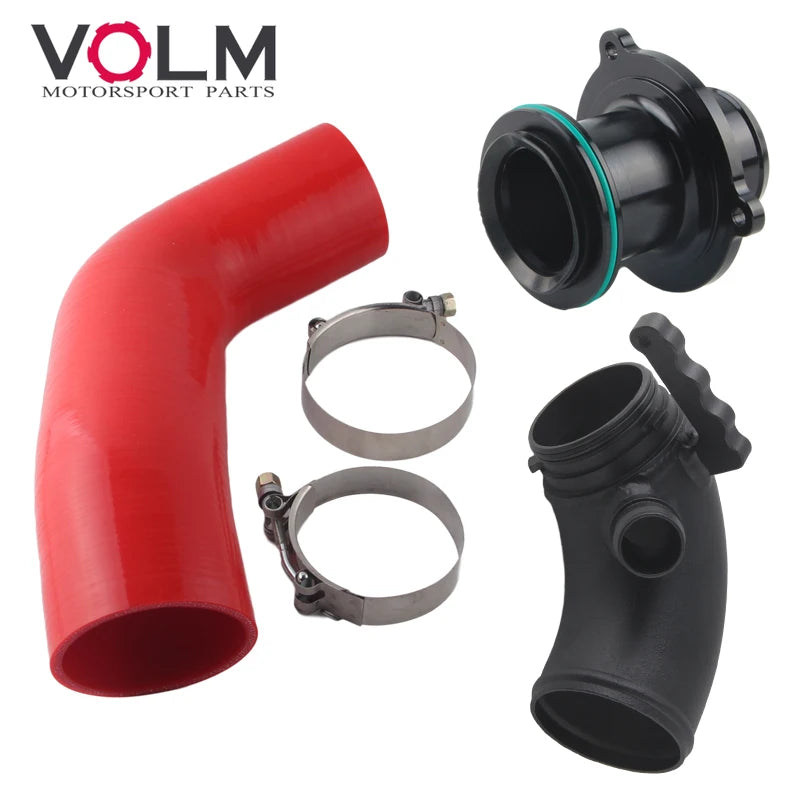 Turbo Inlet Elbow for VW Golf MK7 R and Audi 2015 V8 CNC Aluminum Billet High Flow Upgrade