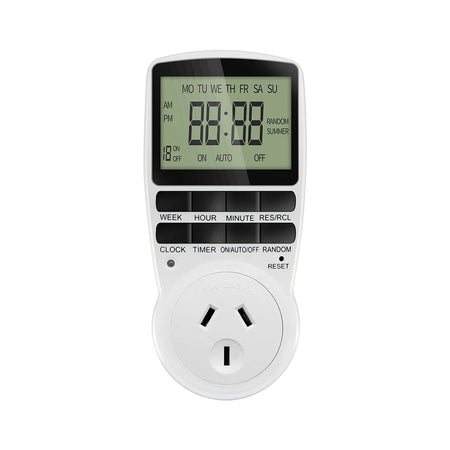Electronic Timer Switch &ndash; Programmable Timing Socket AU plug