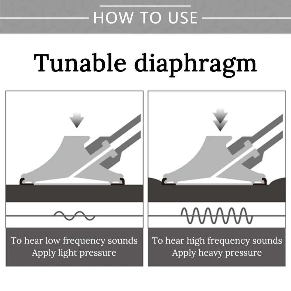 Heart Lung Cardiology Stethoscope - Single Head Design