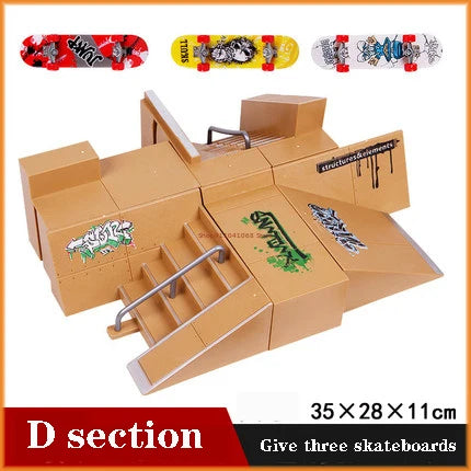 Finger Skateboards Ramp Set &ndash; Perfect for Kids' Tech Practice D