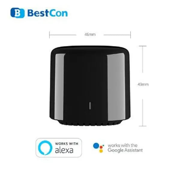 Broadlink BestCon RM4C Mini Smart WiFi IR Remote for Seamless Smart Home Control RM4C Mini 1Pcs / CHINA