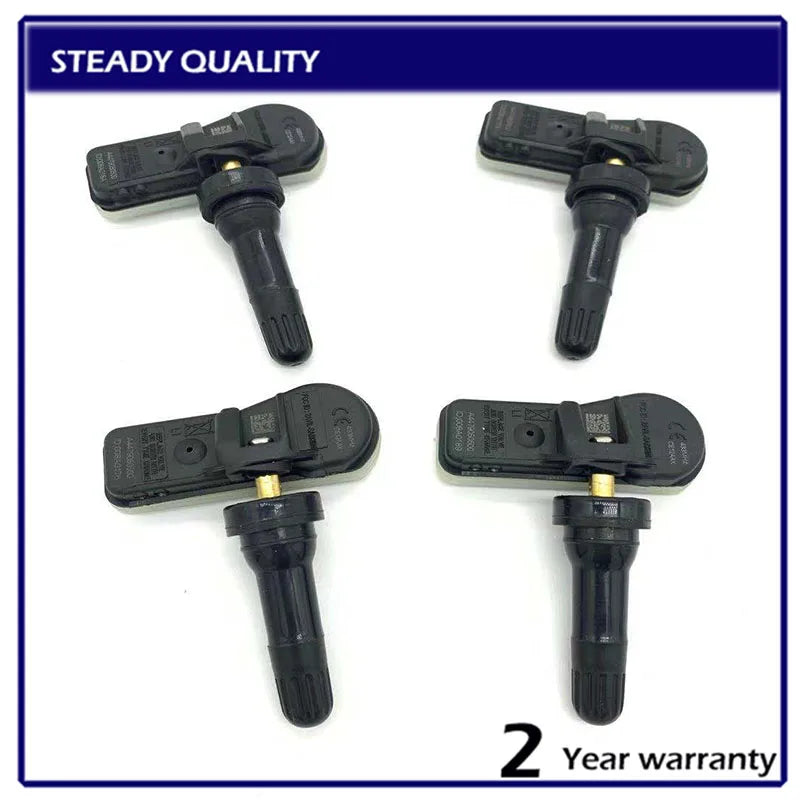 TPMS Sensor 4-Pack Metal and Plastic Construction for Mercedes-Benz V Class