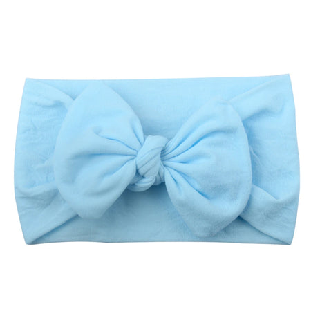 Cute Baby Girl Bowknot Headband - Soft Elastic Hair Accessory for Newborns and Toddlers 2