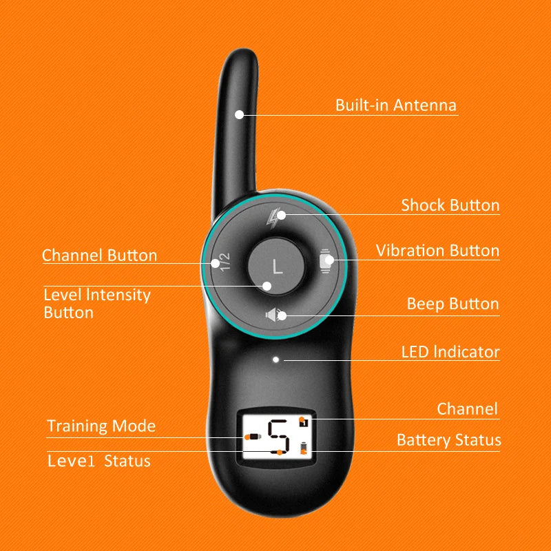 DOG300 Waterproof Bark Collar &ndash; Long Range Remote Control