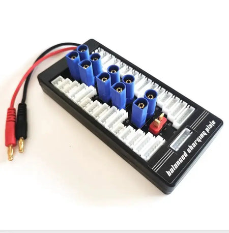 Multi 2S-6S Lipo Parallel Balanced Charging Board EC3 EC5 Plug For RC Battery Charger B6AC A6 720i Parallel Charging Plate Board by InterCyprus Trading Ltd