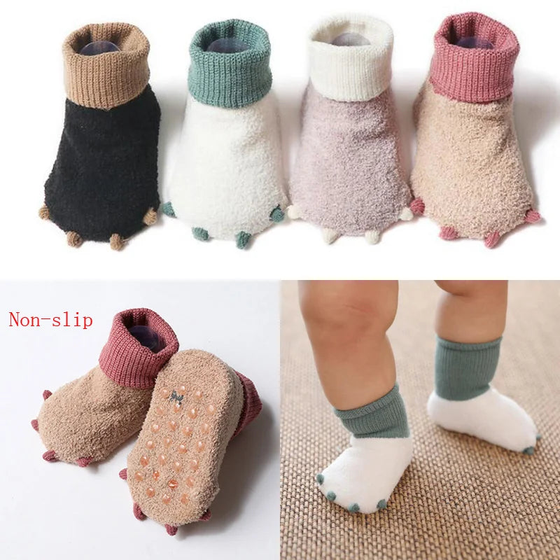 Adorable Cozy Baby Socks for Autumn and Winter