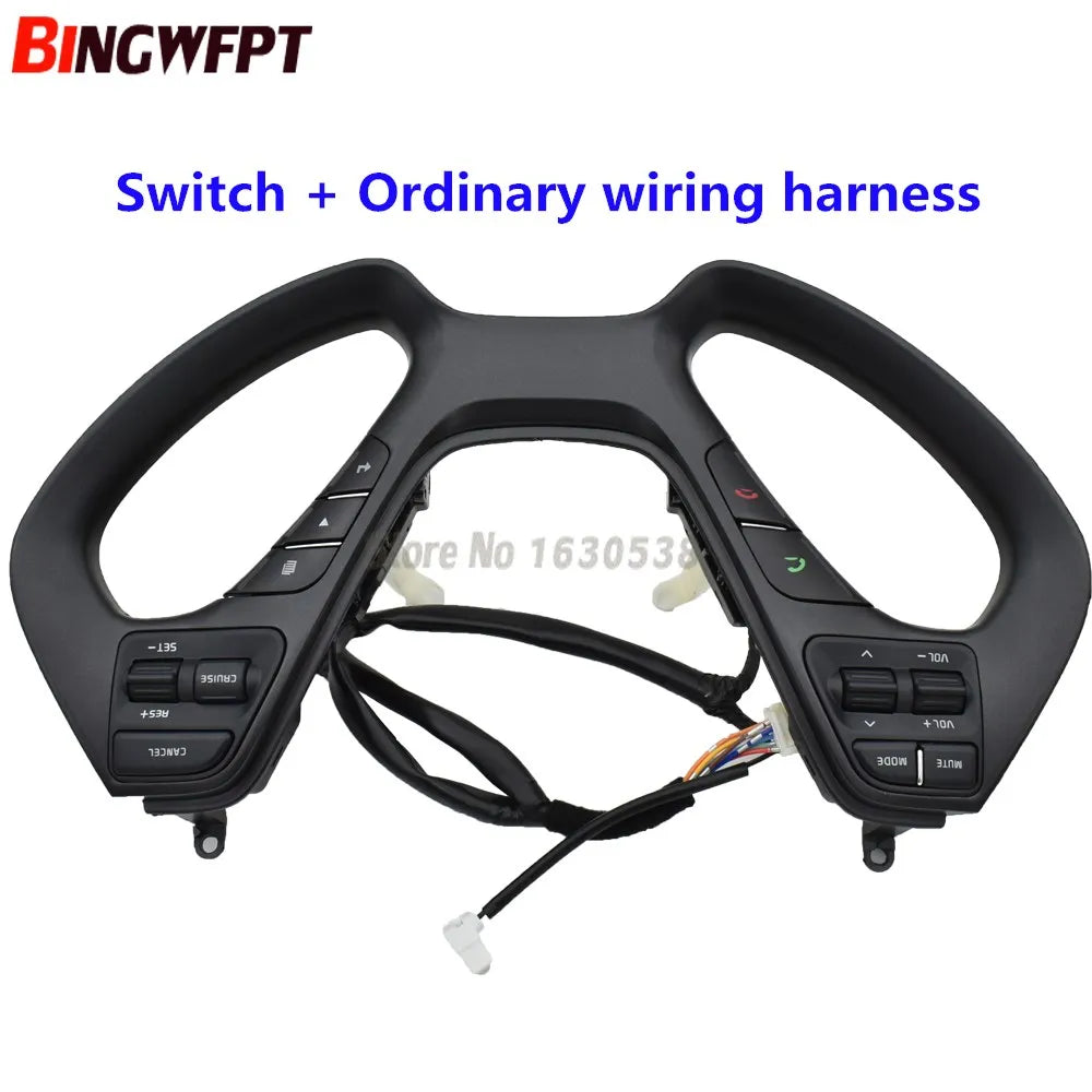 For Kia K3/K3S Constant Speed Cruise Control Multifunction Steering Wheel Button Upgrade Party Control Volume Phone Bluetooth by InterCyprus Trading Ltd