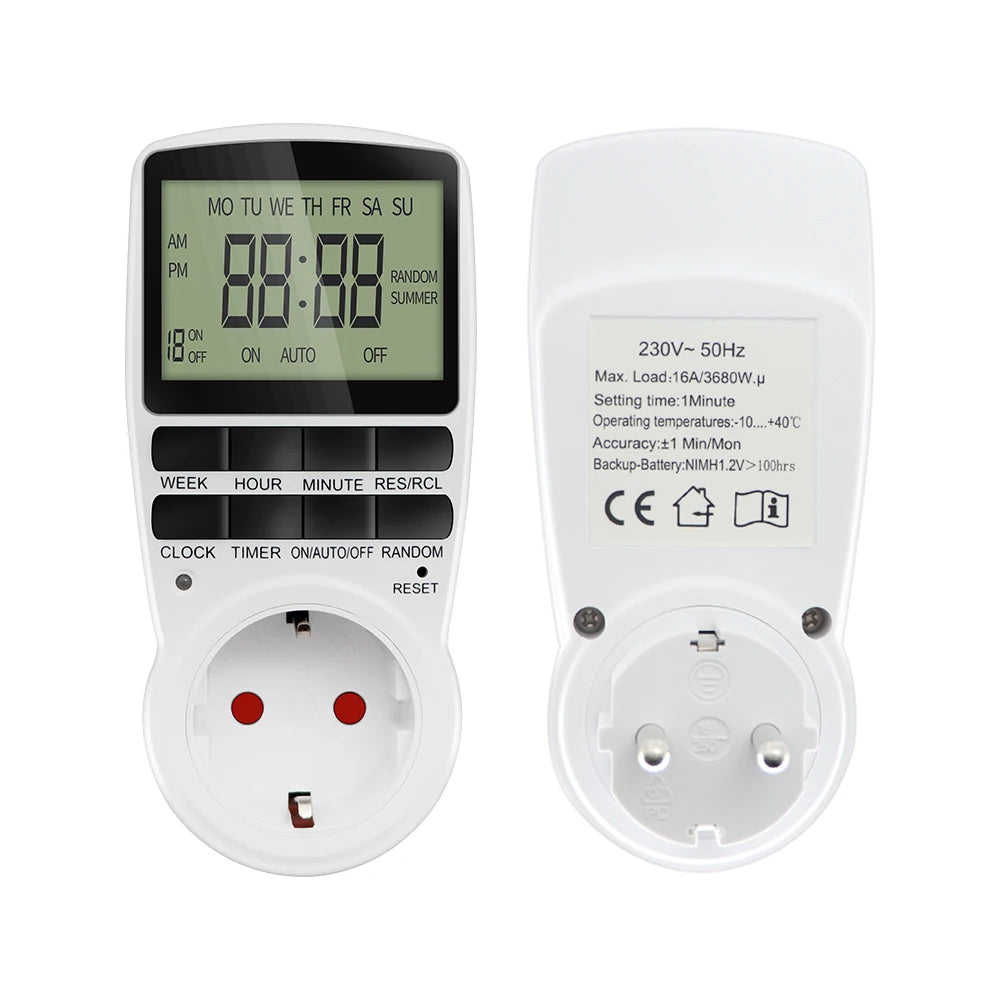 Electronic Timer Switch &ndash; Programmable Timing Socket