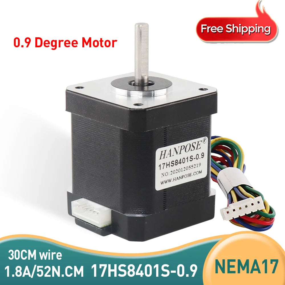 Nema17 Stepper Motor 42 &ndash; Precision Performance for CNC and 3D Printing CN / 17HS8401S-0.9 x 1PCS