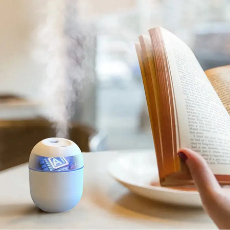 USB Ultrasonic Humidifier and Aroma Diffuser for Office