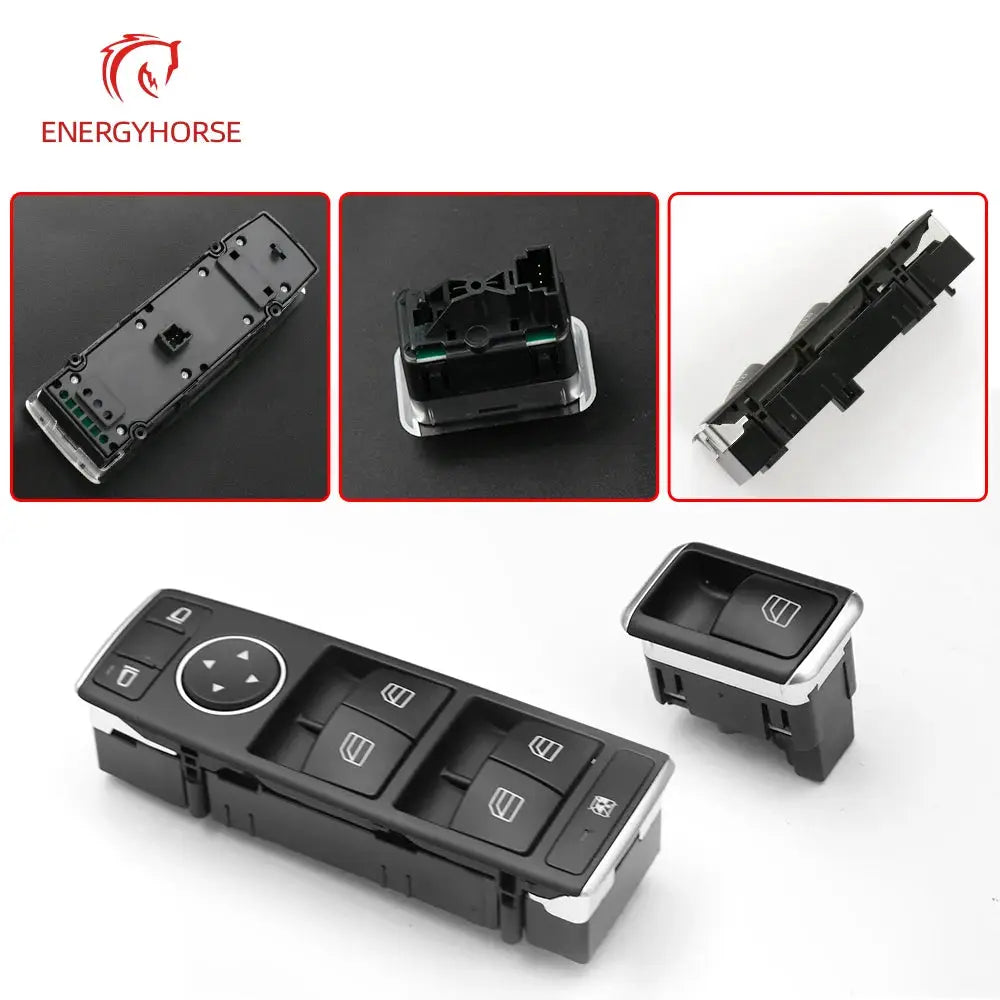 Power Window Switch For Tesla Model S X 2012-2020 Left Electric Door Window Lift Switch Control Button 1003589-00-B 1003749-00-B by InterCyprus Trading Ltd
