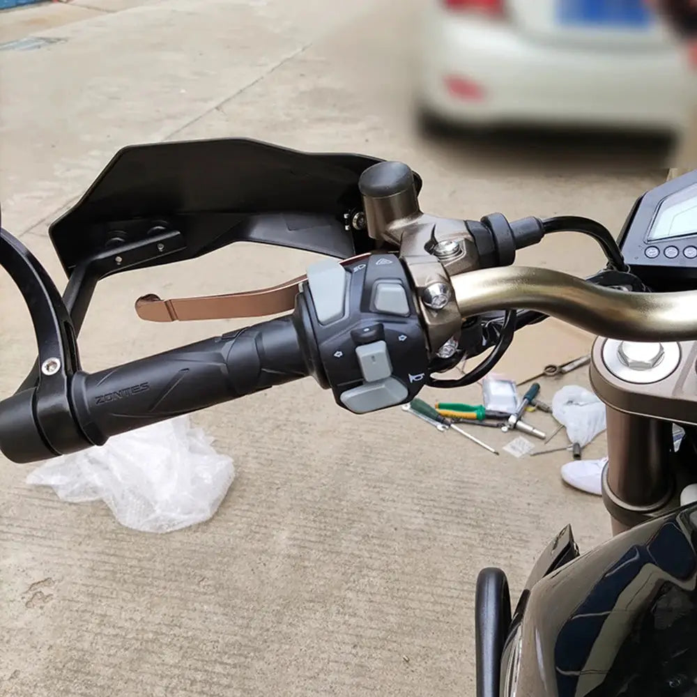 Porte-bagages Arrière Pour Moto Zontes G1-125 / G2-125 – En Alliage D'aluminium Noir – Support Pour Sacs Et Bagages Légers - 7