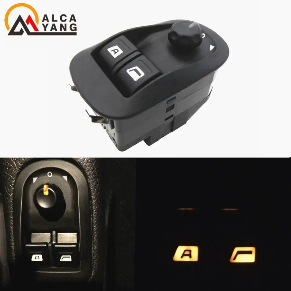Power Window Switch Button 24 Pin For Peugeot 206 1998-2016 by InterCyprus Trading Ltd