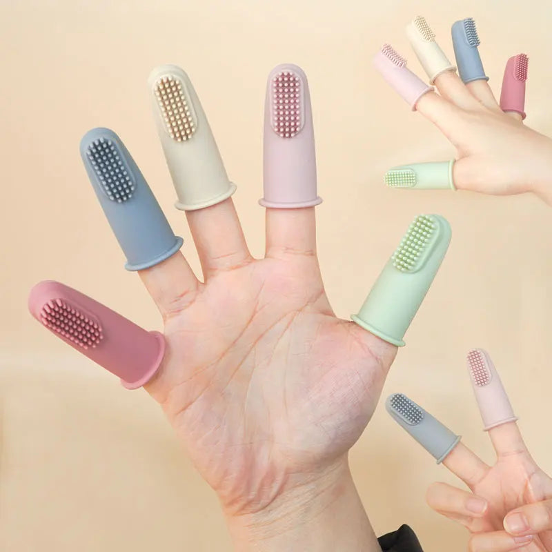 Children's Silicone Finger Toothbrush for Healthy Oral Care