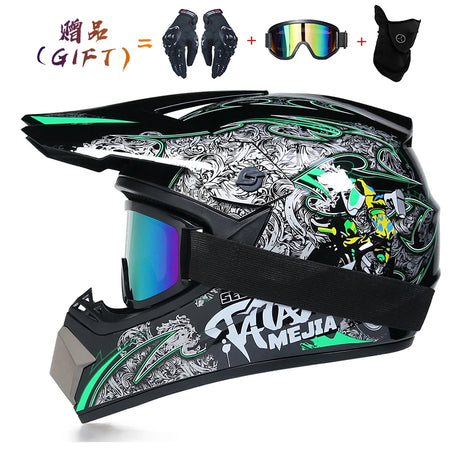 Orz Kids Motocross Helmet - Durable ABS Off-Road Safety