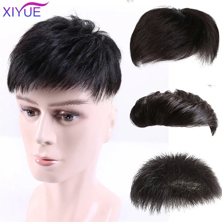 XIYUE Medium Length Straight Synthetic Men's Wig