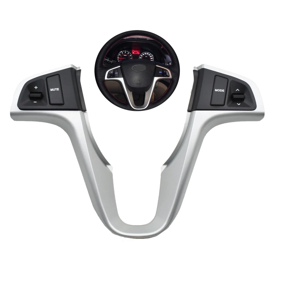 Ovládací tlačítka audio na volantu Bluetooth víceúčelová pro Hyundai VERNA SOLARIS