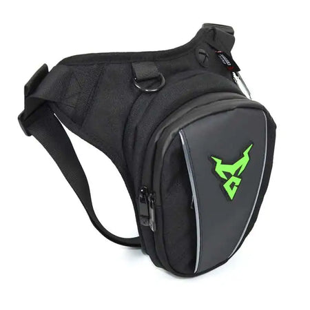 Motorcycle Drop Waist Leg Bag &ndash; Waterproof Tactical Design Green Remark