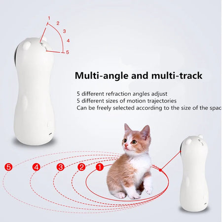 Multi-Angle Cat LED Laser Toy &ndash; Auto Rotating Laser Fun