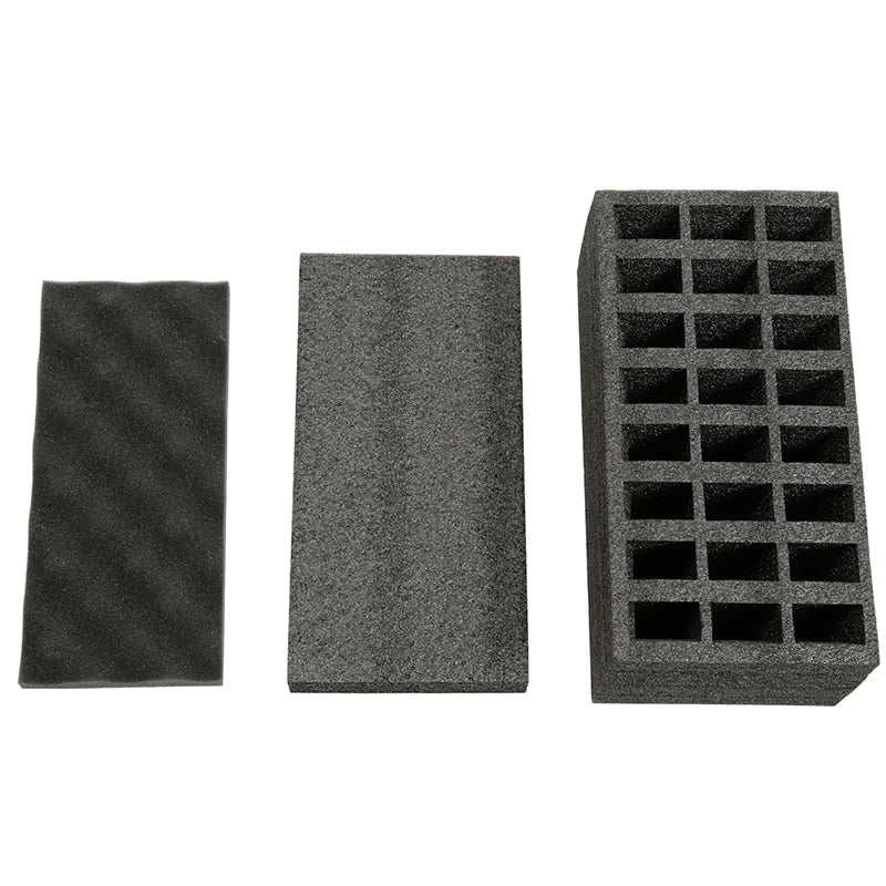 AMMO 50-P Plastic Box - Foam Pistol Magazine Holder Foam Only