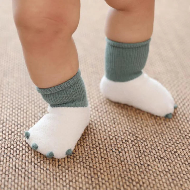 Adorable Cozy Baby Socks for Autumn and Winter