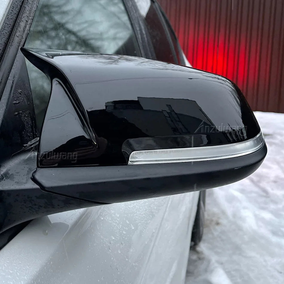 Oglekļa šķiedras atpakaļskata spoguļa vāku vāciņi BMW F20 F22 F30 F32 F87