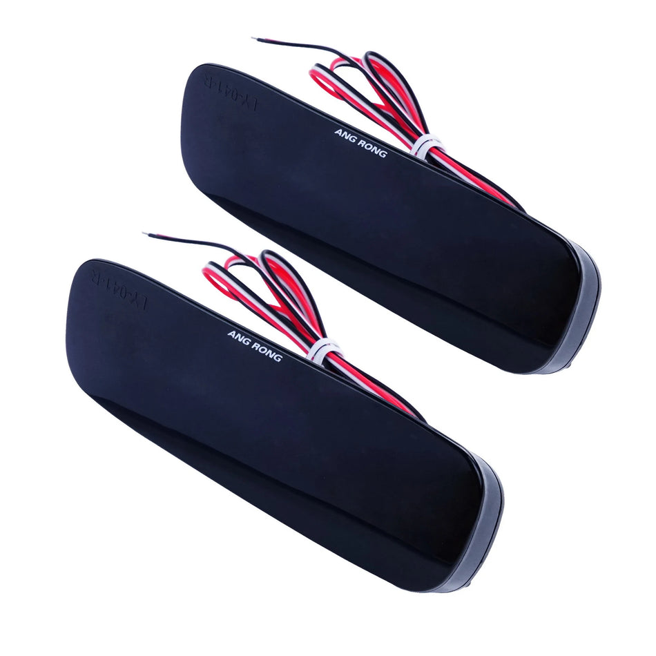 Galinių bamperių LED žibintas su tamsintu objektyvu Citroen C1 C5 ir Peugeot 107 dviejų dalių rinkinys