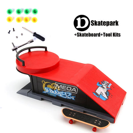 10 In 1 Finger Skateboards Set &ndash; Exciting DIY Skate Park Fun 6D