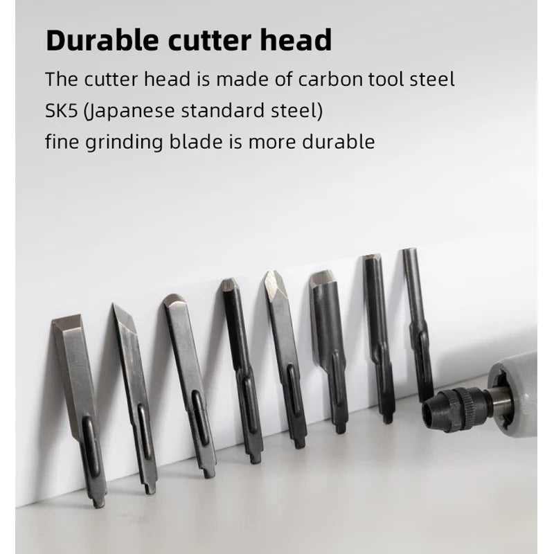 Electric Wood Carving Chisel - 50W High-Speed Tool