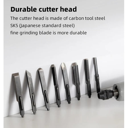Electric Wood Carving Chisel - 50W High-Speed Tool