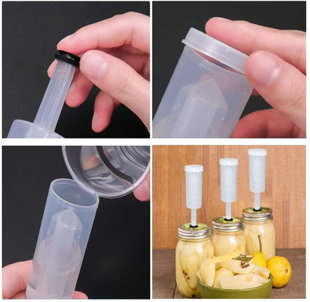 Plastic Homebrew Airlock Set &ndash; Silicone Grommets Included